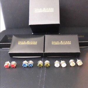 Joan Rivers Stud Earrings